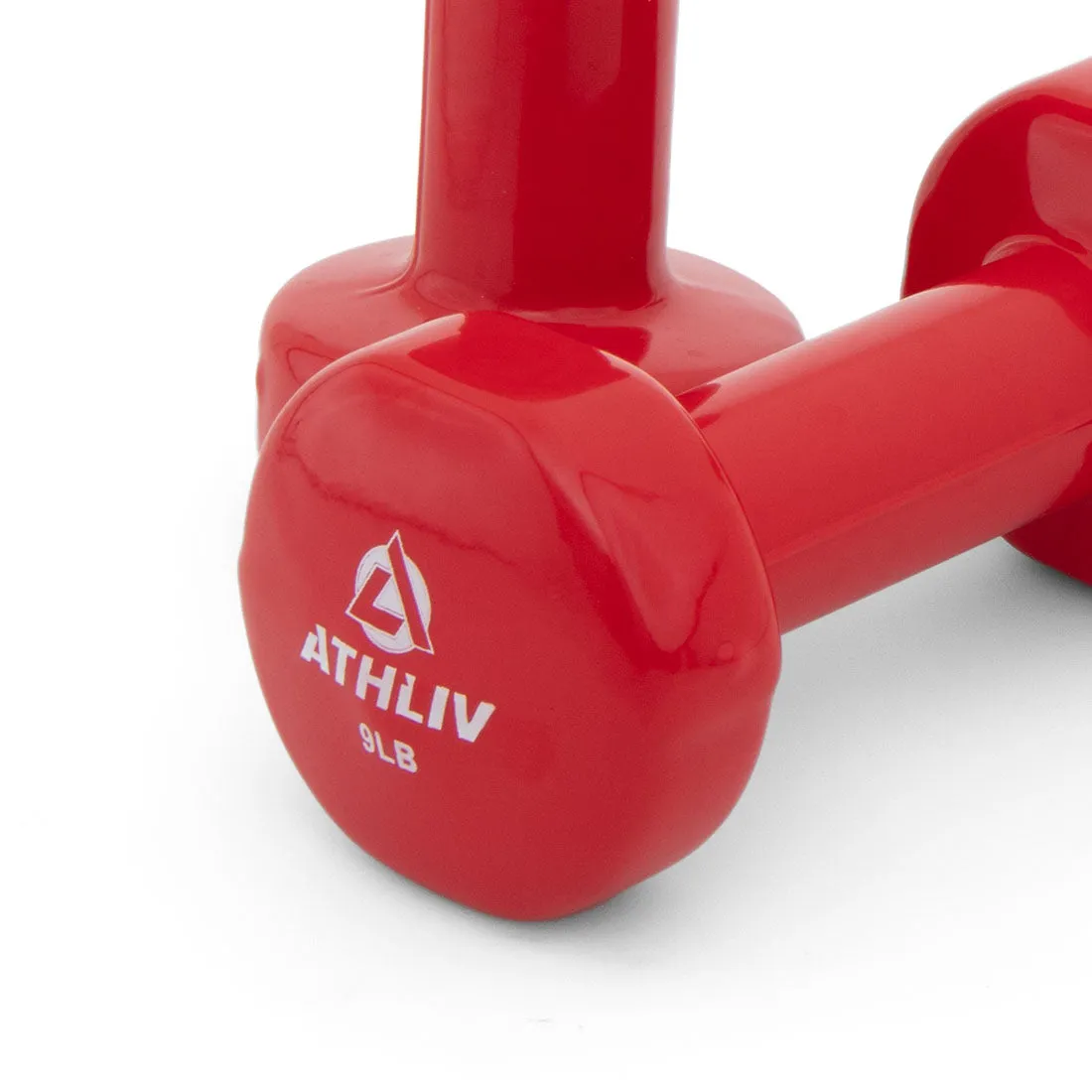 ATHLIV - Cast PVC Dumbbells Pr - 4kg Smai