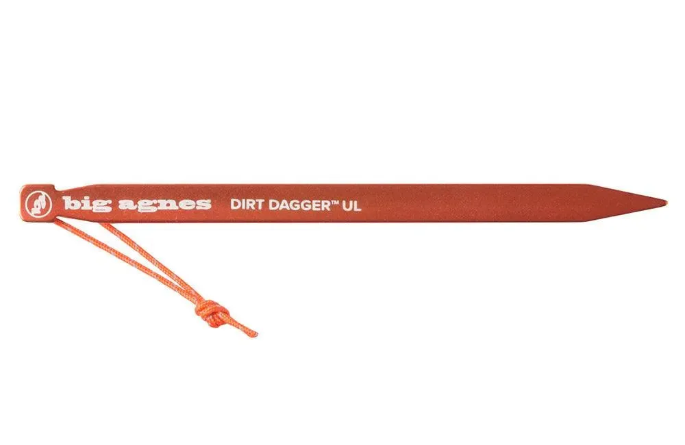 Big Agnes | Dirt Dagger UL Tent Stakes: Pack of 6