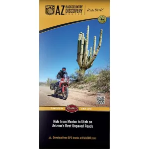 Butler Maps | Arizona Backcountry Discovery Route (AZBDR) Map  V4