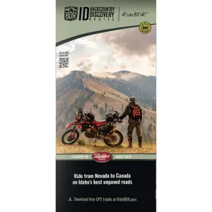 Butler Maps |  Idaho Backcountry Discovery Route (IDBDR) Map  V4