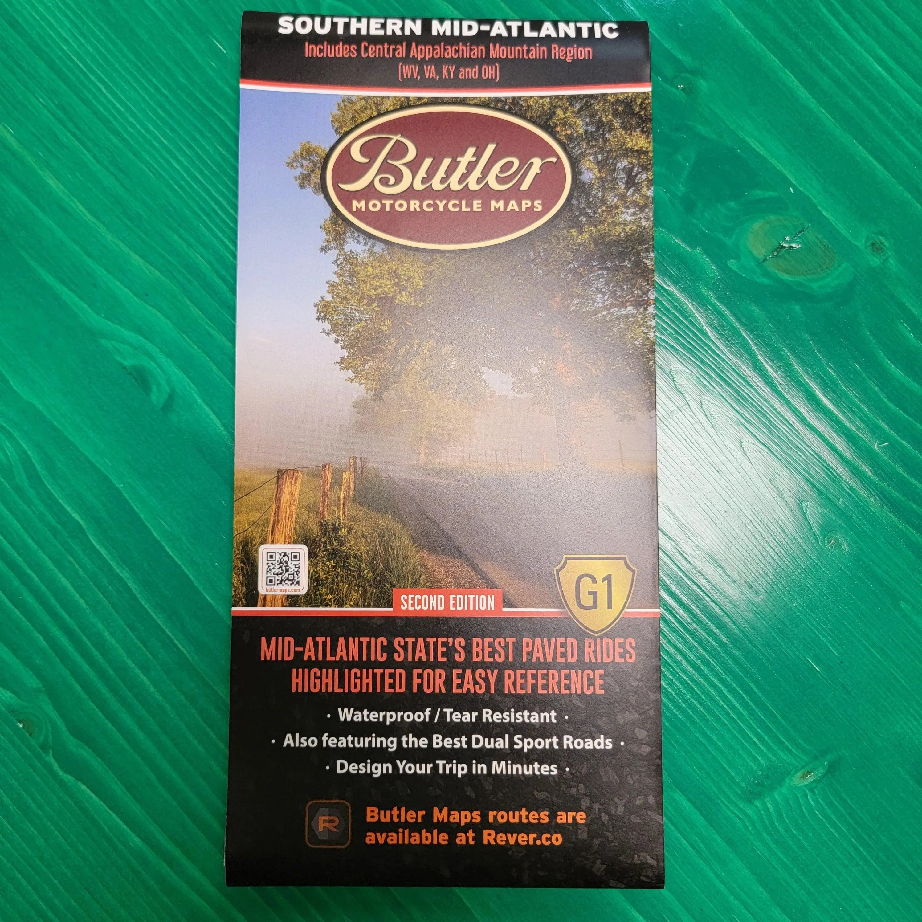 Butler Maps | Southern Mid-Atlantic States G1 map