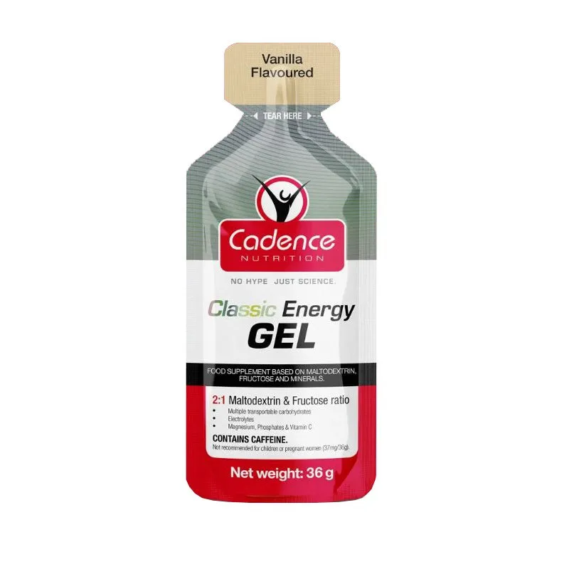 CADENCE NUTRITION 36g Classic Energy Gel