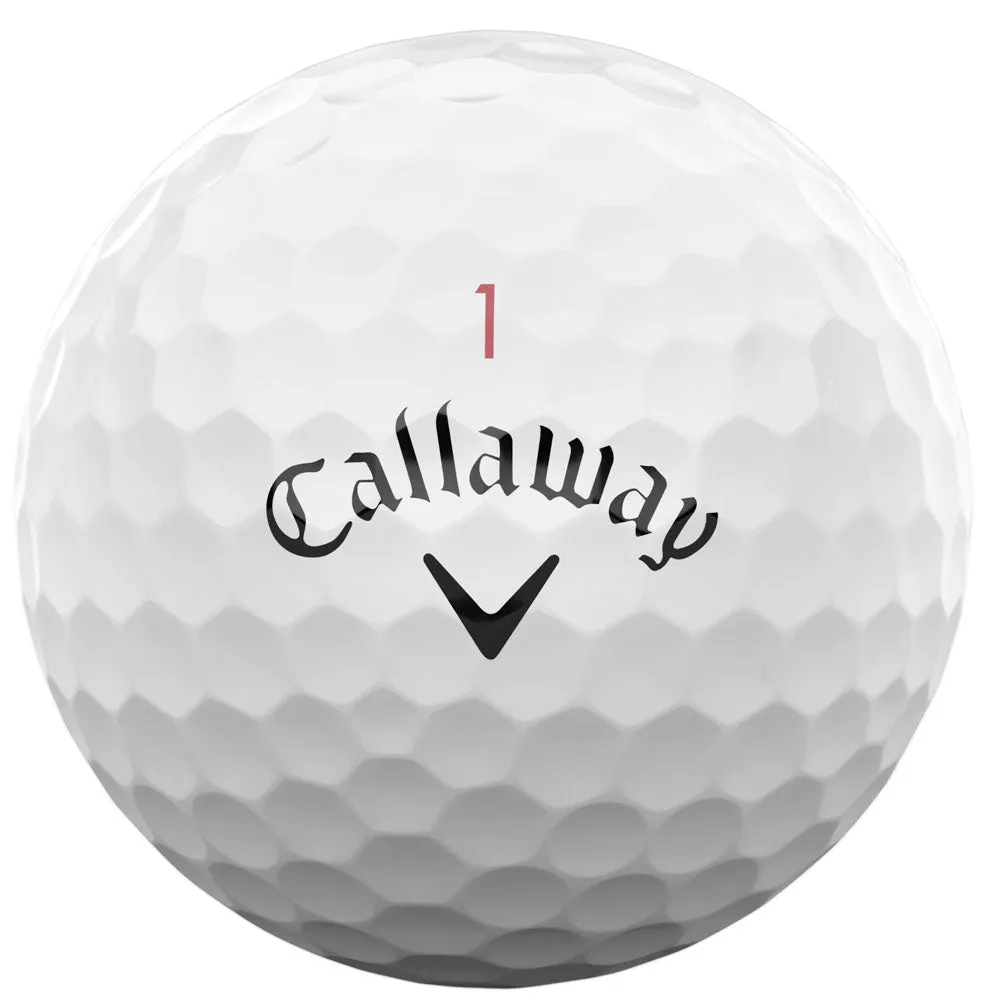 Callaway Chrome Soft White Personalised Logo