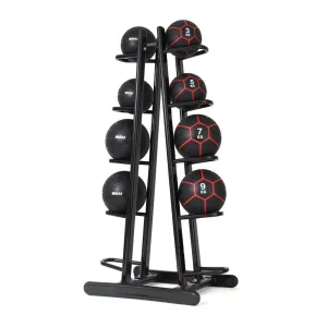 Commercial Medicine Ball Set 48kg with Storage Rack Smai