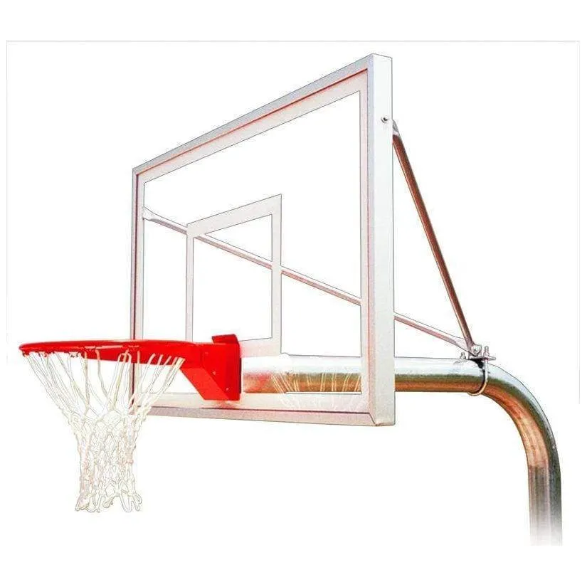 First Team RuffNeck Fixed Height In-Ground Basketball Goal