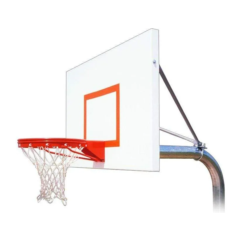 First Team RuffNeck Fixed Height In-Ground Basketball Goal