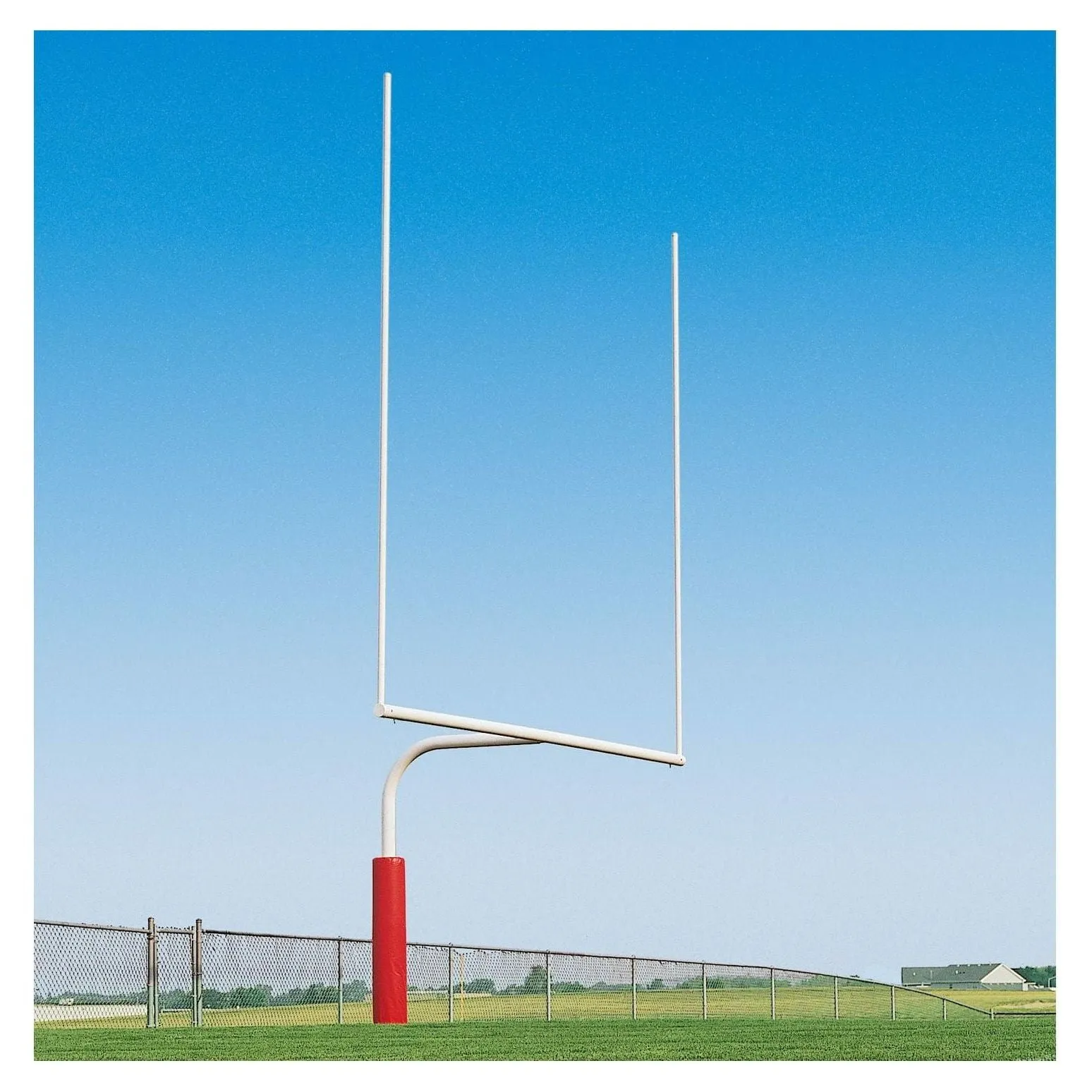 Gill Ground Sleeves And Plate Mounts For Aluminum Football Goalposts