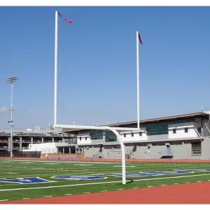 Gill High School Football Goalposts-Ground Sleeve Installation