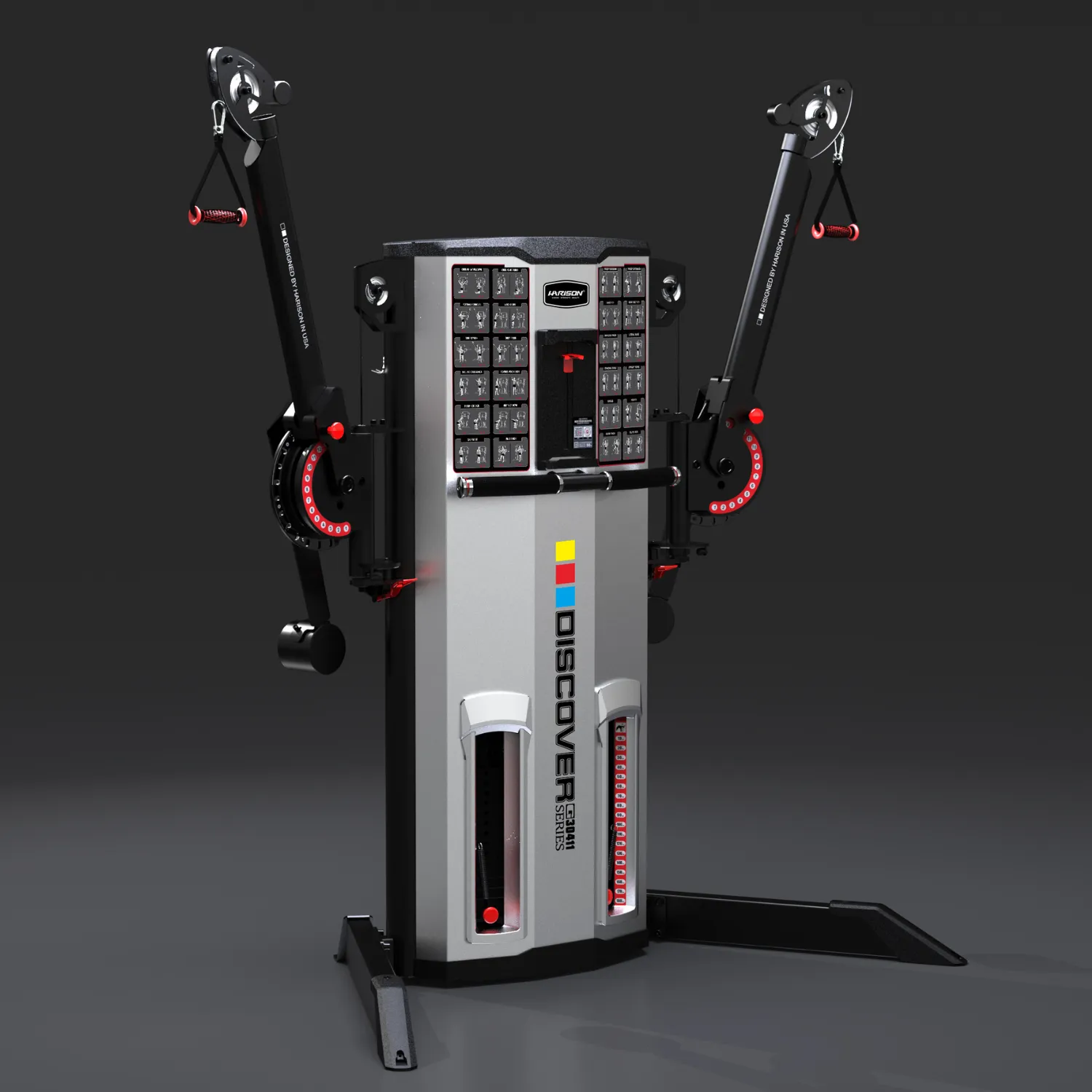 Harison Discover G30411 Dual Cable Cross Multi-Functional Trainer