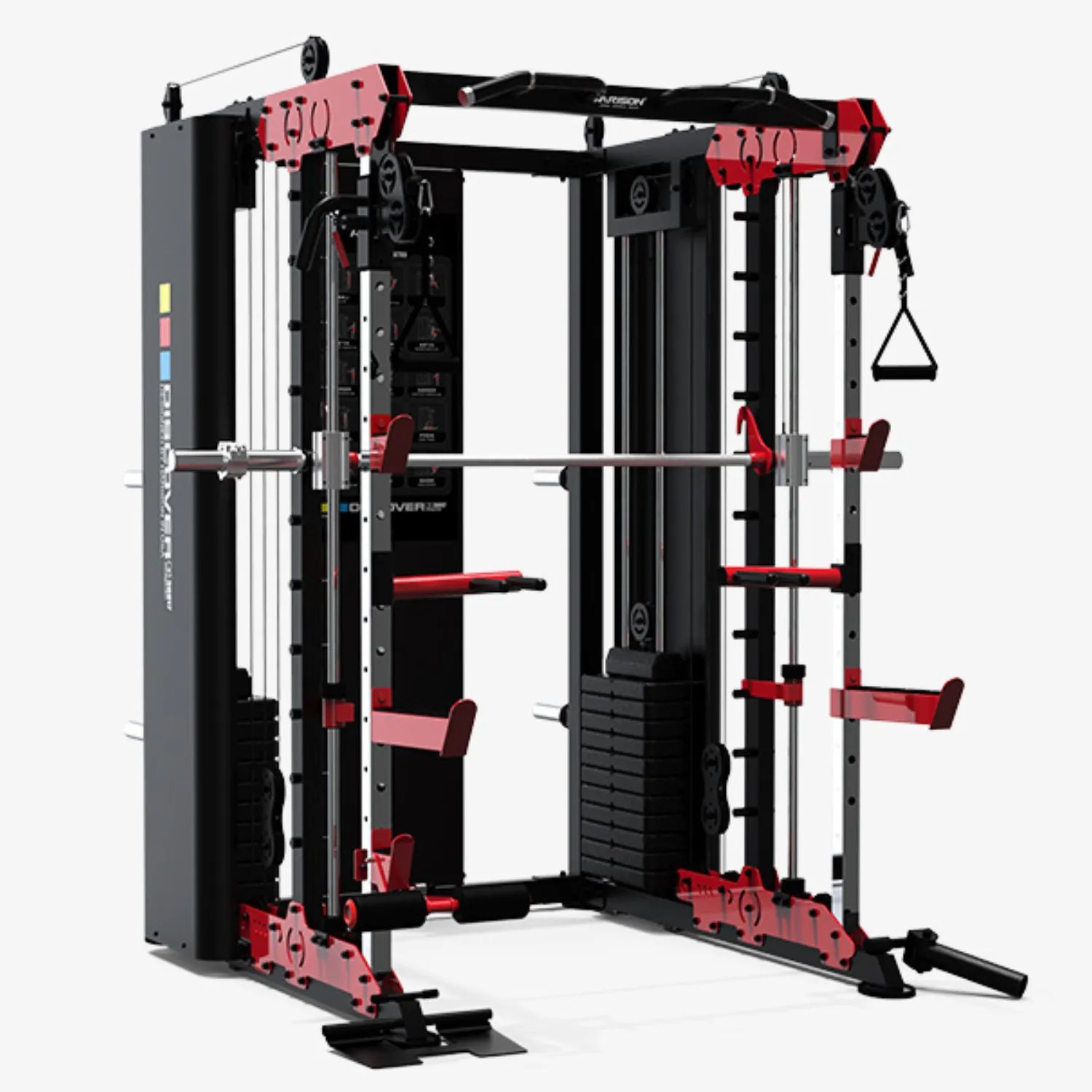 Harison Discover HR-G30817 Pin Loaded Cable Functional Trainer   Smith Machine   Squat Rack