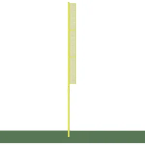 Jaypro Baseball/Softball Foul Poles - Collegiate (30') - (Yellow) BBCFP-30