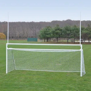 Jaypro Deluxe Goals Soccer/Football with Standard Backstays (Official Size) FBSC-240