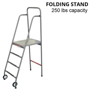 Jaypro Free Standing Volleyball Referee Stand (250 Lb. Capacity) VRS-6000