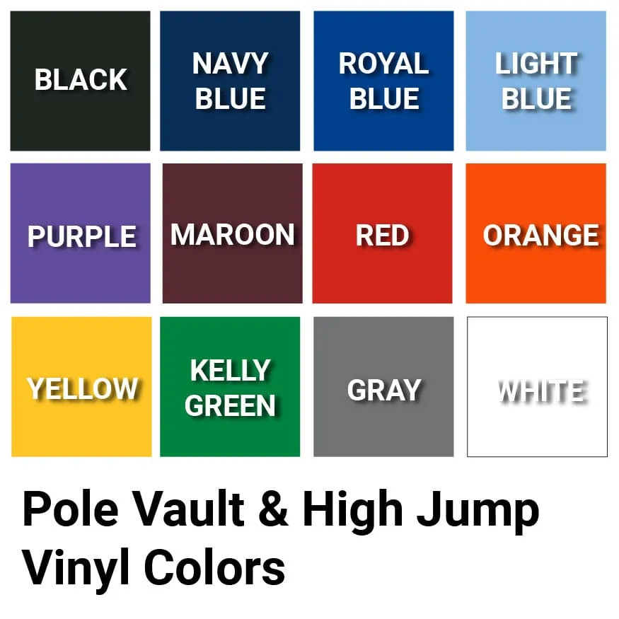 Jaypro High Jump Landing System (High School - Straight Front Design) TFHJ-SYHS