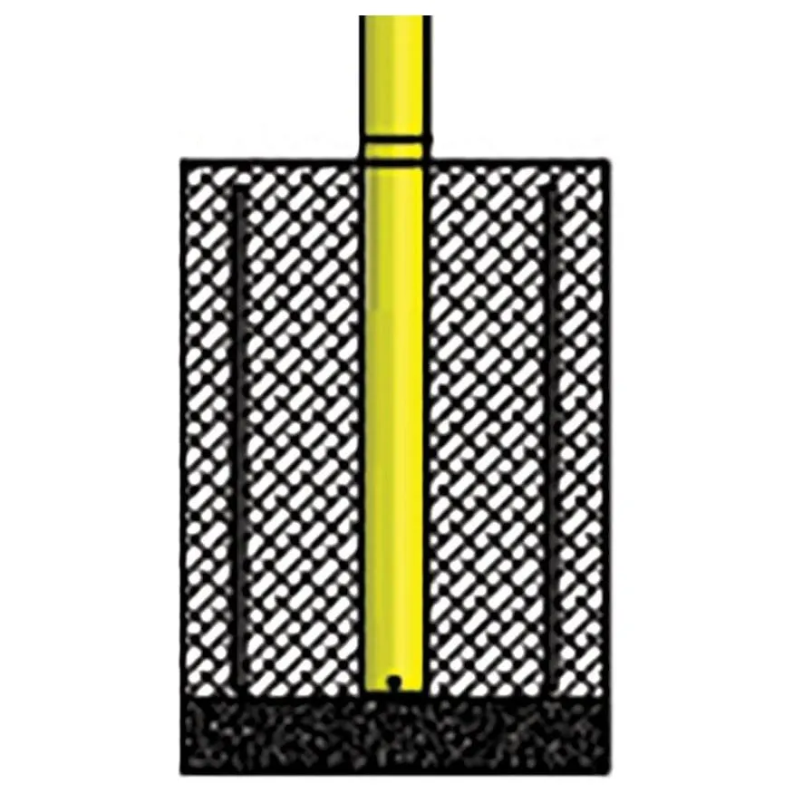Jaypro Max-1 Football Goal Posts 20' Uprights 6' Offset (Semi-Permanent)