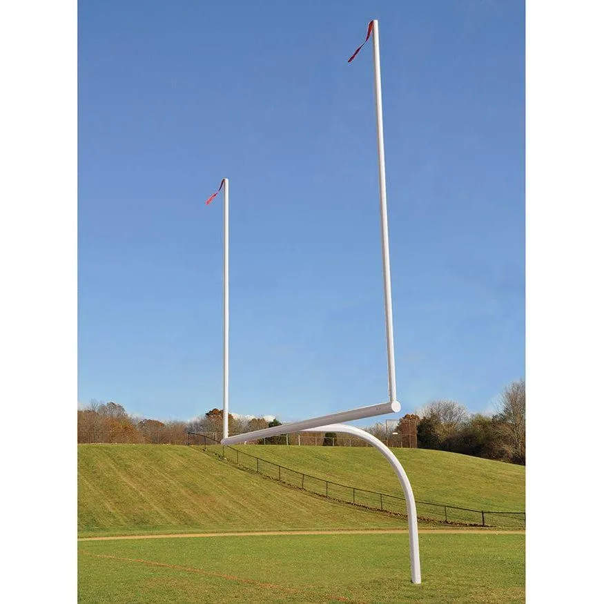 Jaypro Max-1 Football Goal Posts 20' Uprights 6' Offset (Semi-Permanent)
