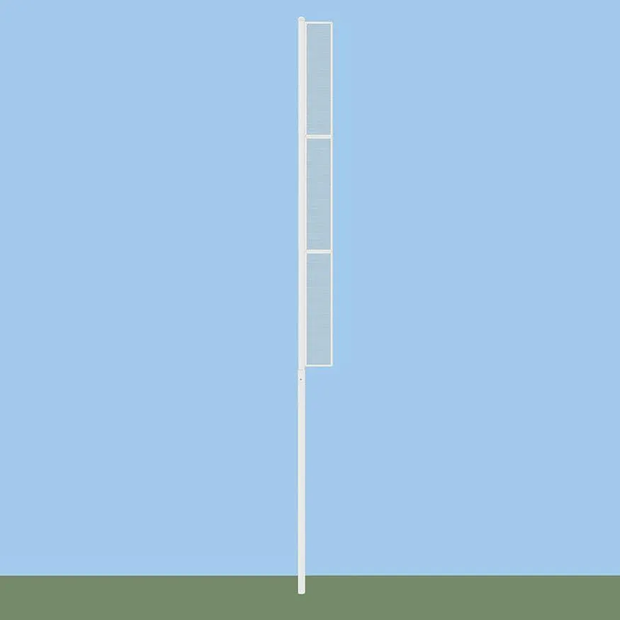 Jaypro Softball Foul Poles - 30' - (Professional) (Surface Mount) SBFP-30SM