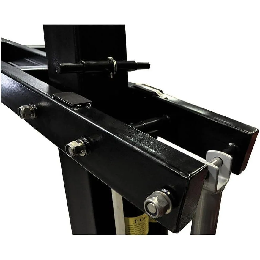 Jaypro Titan Basketball System Adjustable Series 6 in.x 8 in. Pole with 4 ft. Offset 72 in. Backboard CV684A