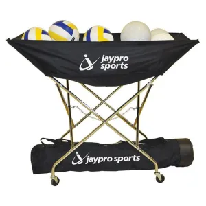 Jaypro Volleyball Hammock Drill Cart HSVBC24