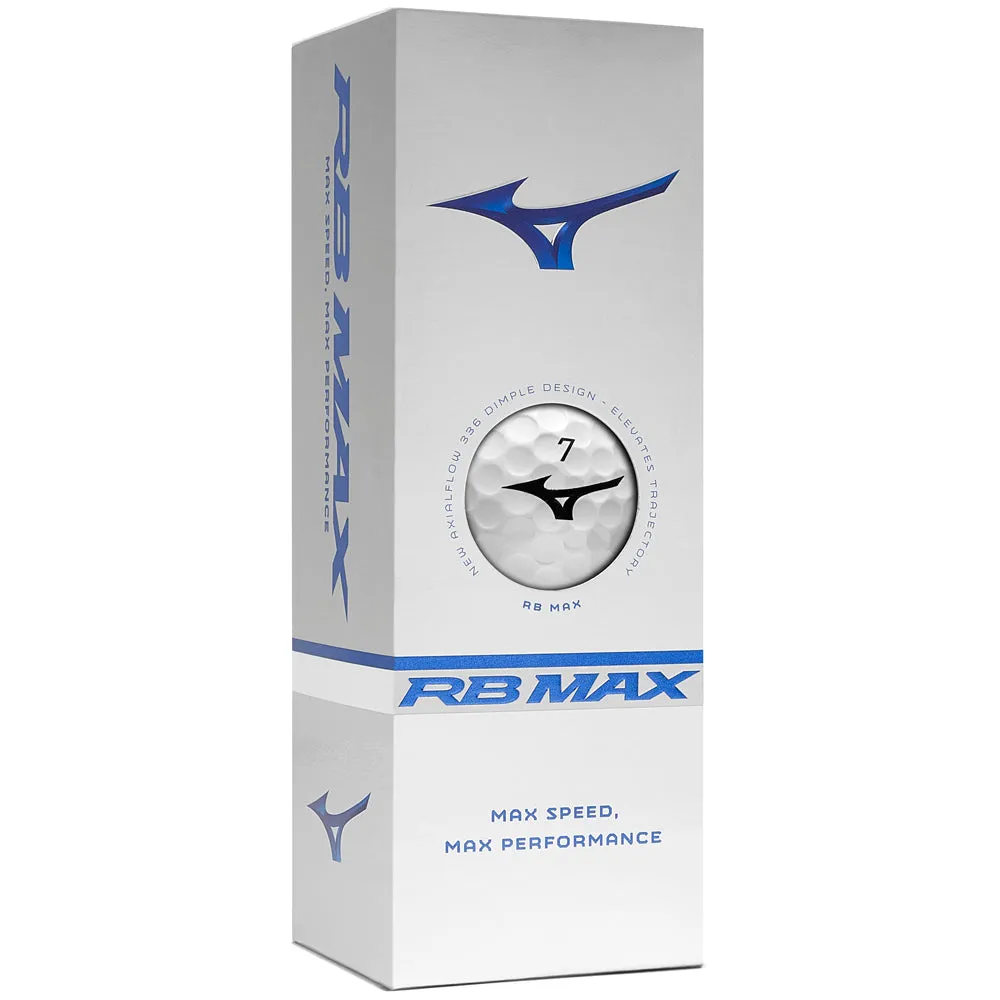 Mizuno RB Max Golf Balls - White - 12 Pack