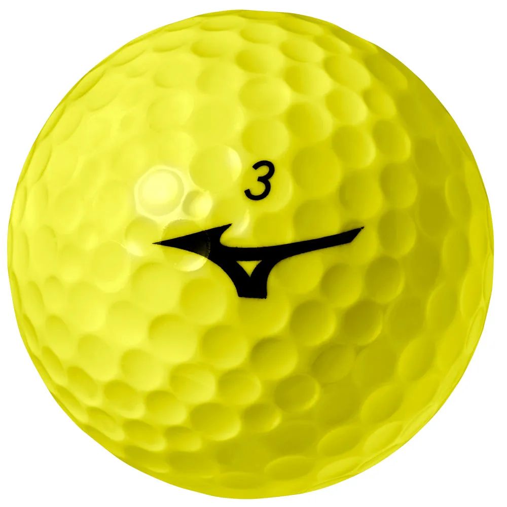 Mizuno RB Max Golf Balls - Yellow - 12 Pack