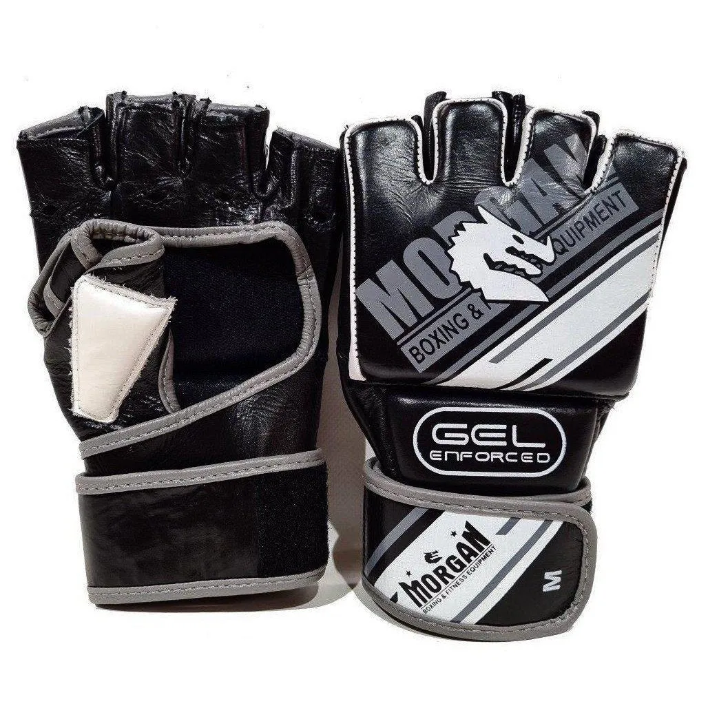 Morgan Aventus Gel MMA Hybrid Leather Bag Gloves