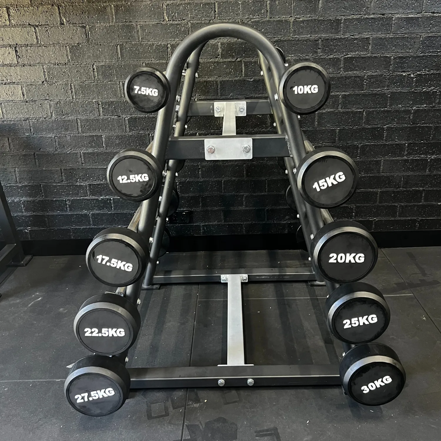 Muscle Motion Fixed Curl Barbell And Rack Package 10kg-55kg