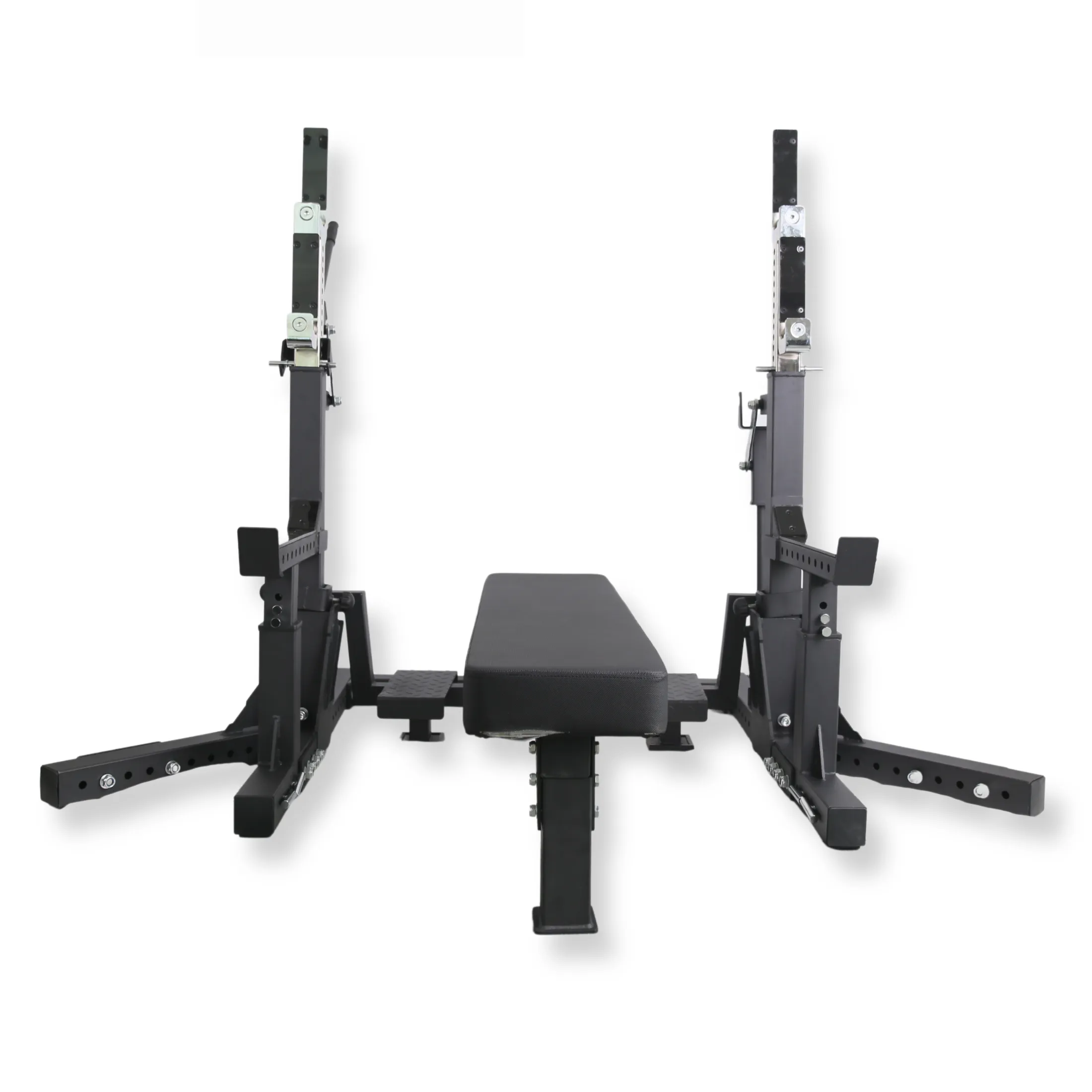 Muscle Motion IPF Commercial Powerlifting Rack Bench Press Combo Rack