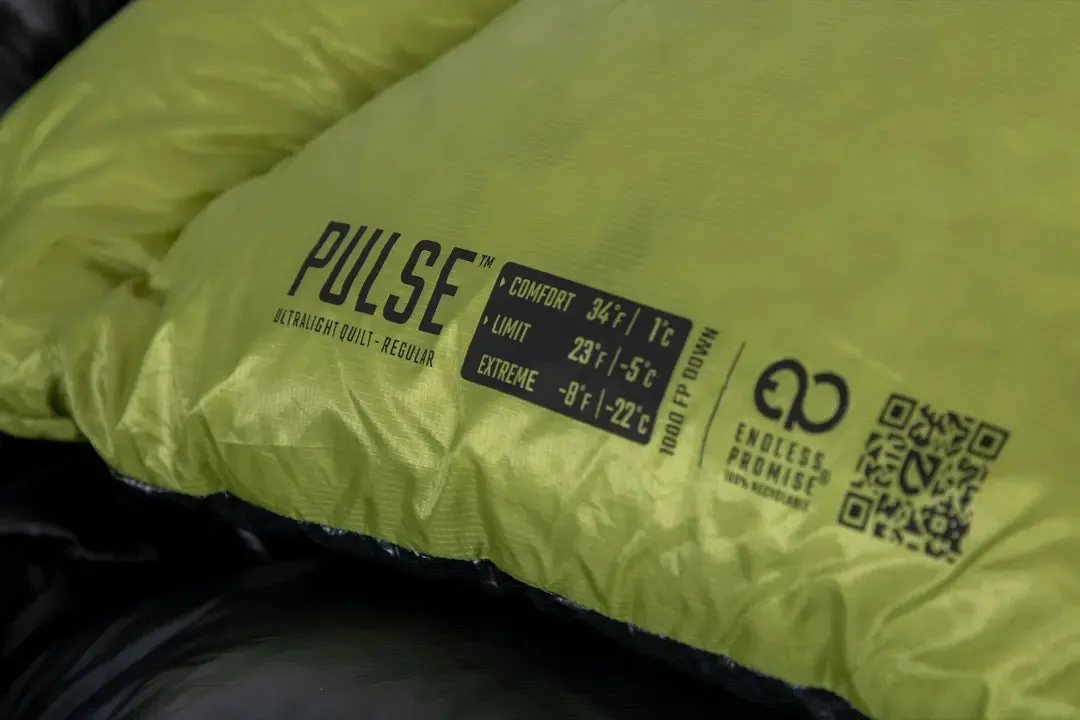 NEMO | Pulse Endless Promise Ultralight Backpacking Quilt 30F