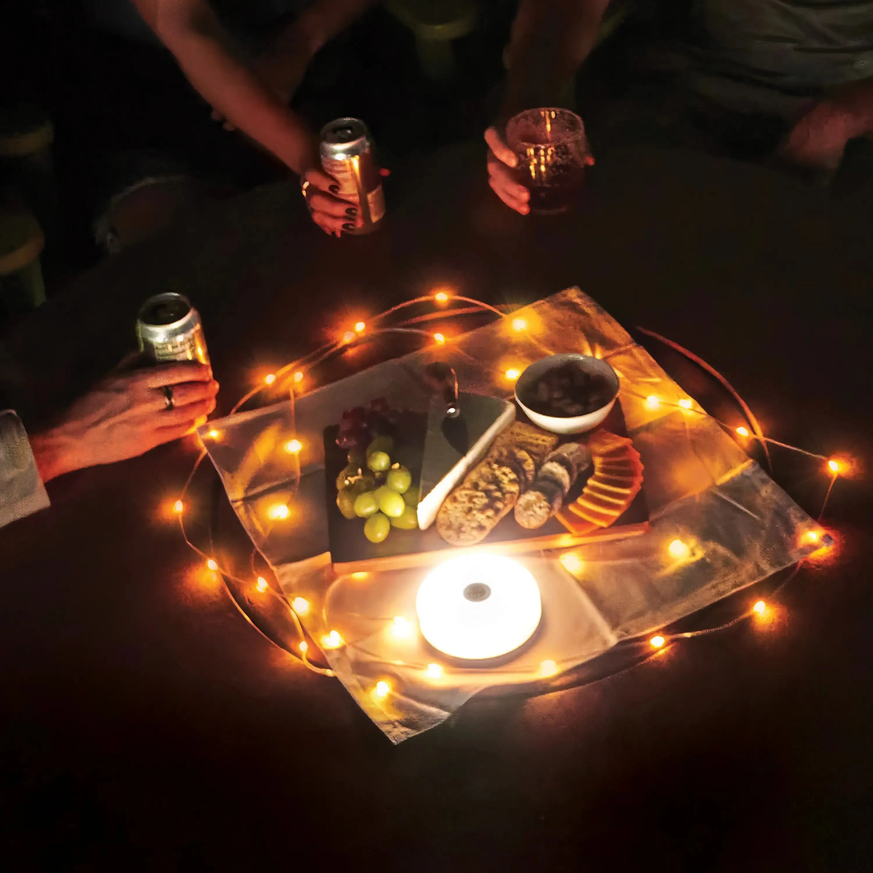 Nite Ize | Radiant StarLit Rechargeable Lantern   String Light - Disc-O Select