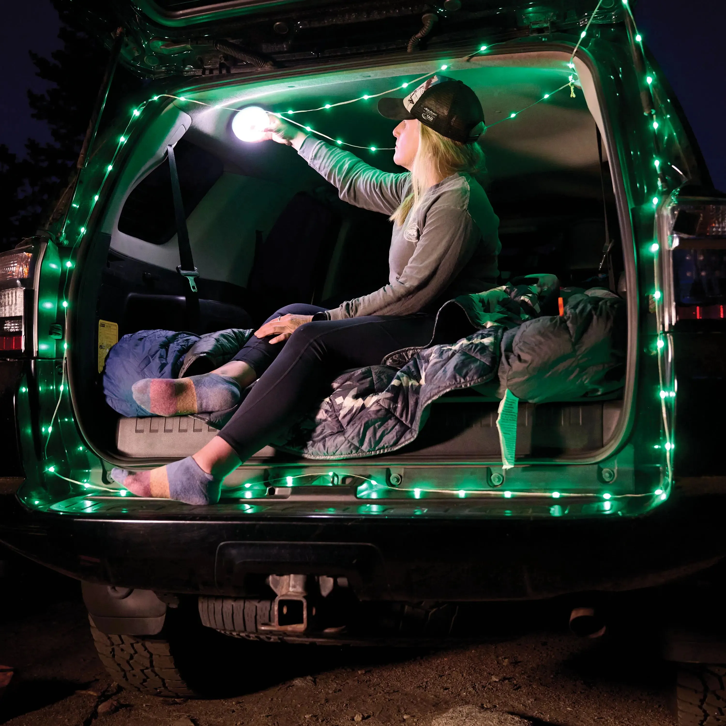 Nite Ize | Radiant StarLit Rechargeable Lantern   String Light - Disc-O Select