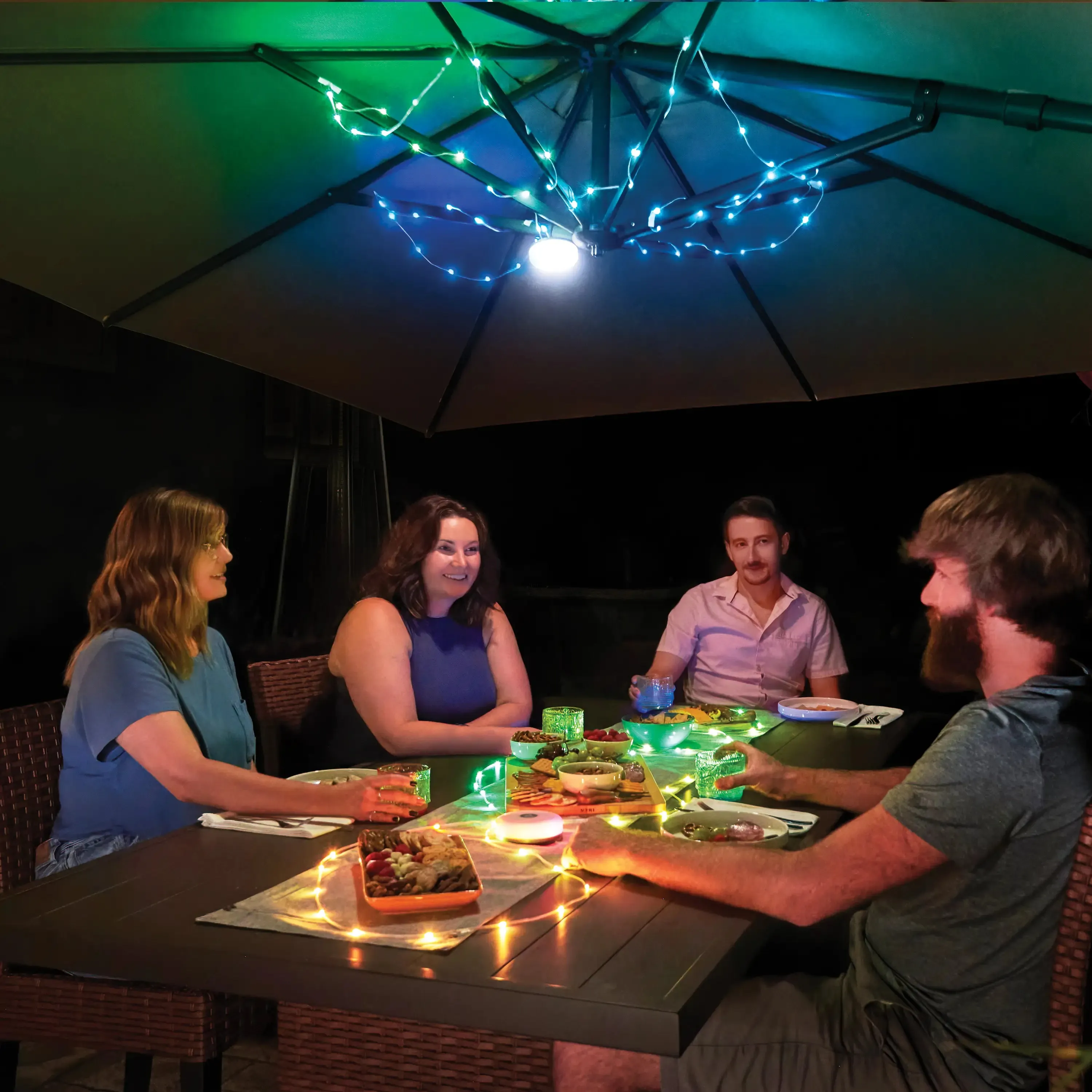 Nite Ize | Radiant StarLit Rechargeable Lantern   String Light - Disc-O Select