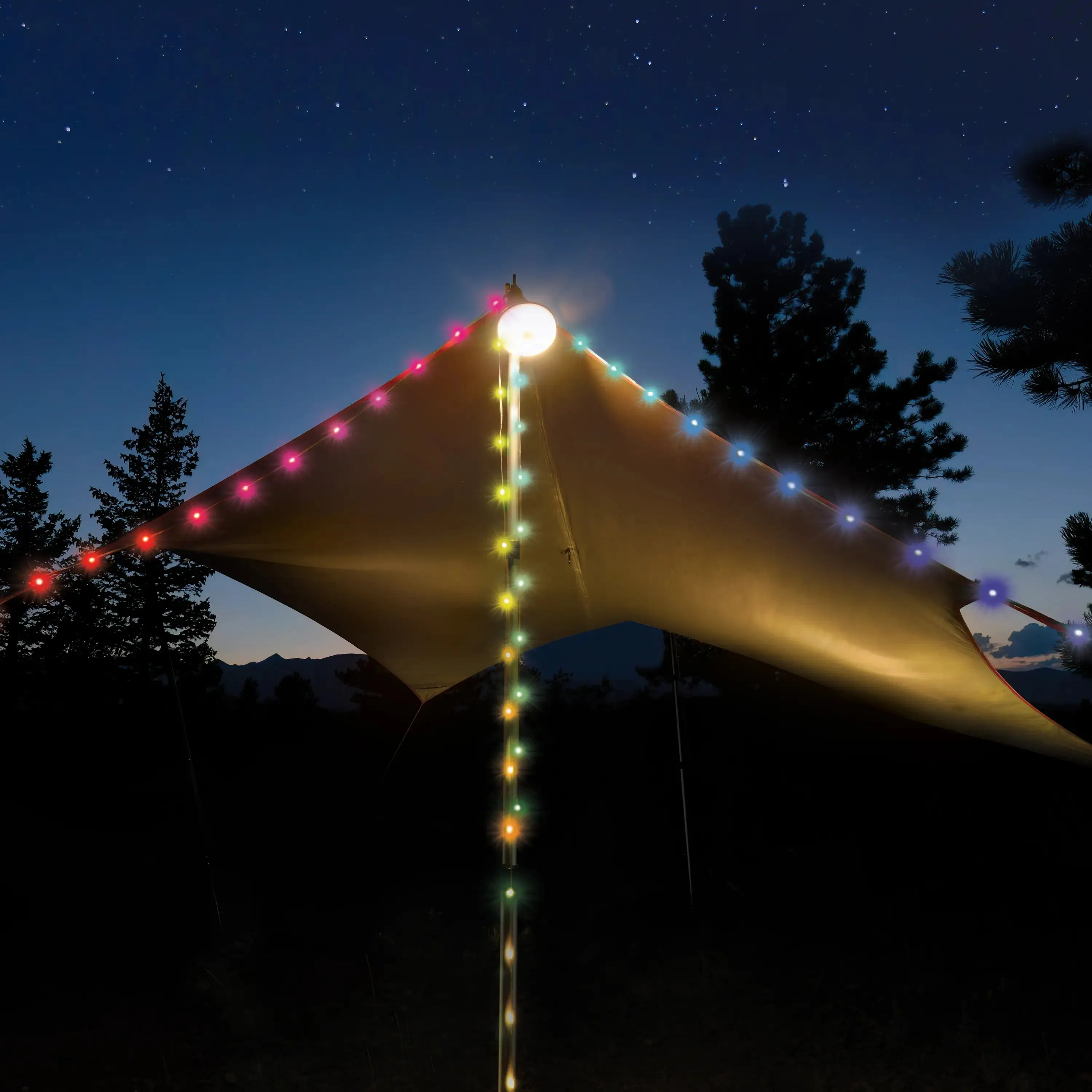 Nite Ize | Radiant StarLit Rechargeable Lantern   String Light - Disc-O Select