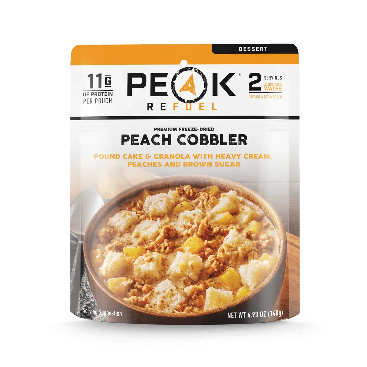Peak Refuel | Peach Cobbler