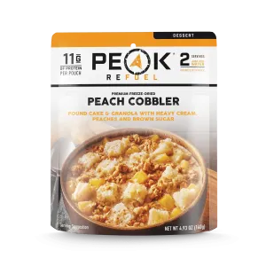 Peak Refuel | Peach Cobbler
