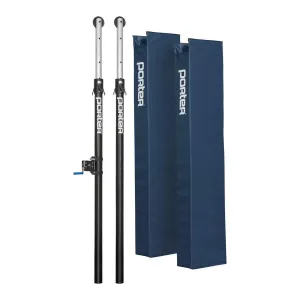 Porter Powr Hybrid Volleyball End Standards w/ Pads 10939
