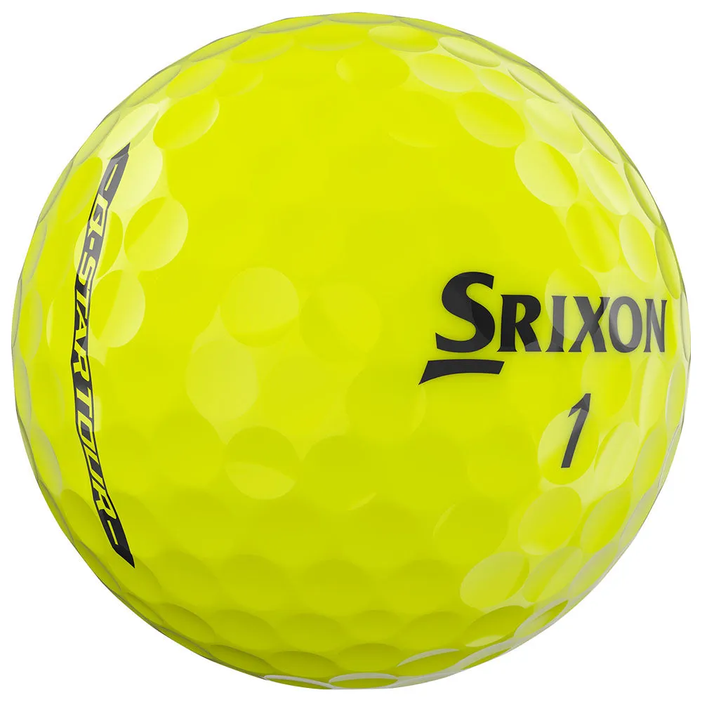 Q-STAR Tour Golf Balls - Tour Yellow - 12 Pack