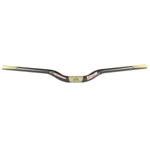 Renthal Fatbar Lite Carbon Handlebar - Carbon 40mm 760mm 31.8mm Black