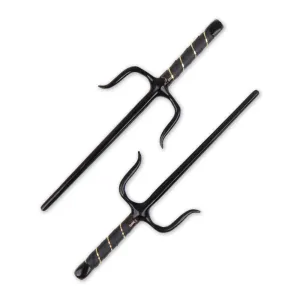 Sai - Steel Black Octagon Smai