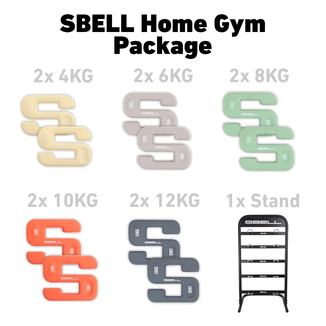 SBELL Home Gym Package Smai