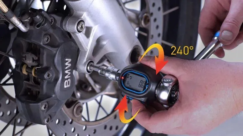 SBVTools | 3/8 Digital Torque Wrench with 1/4" Adapter