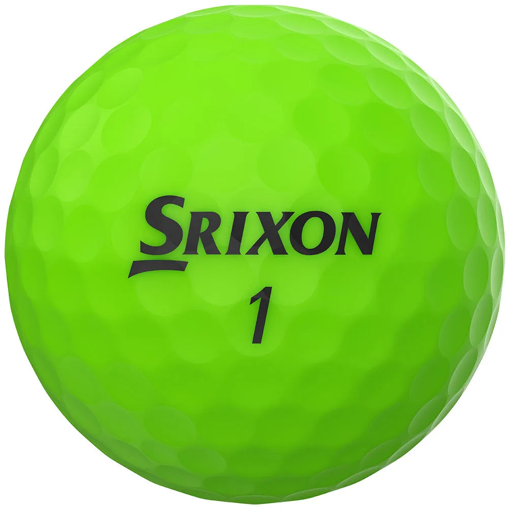 Srixon Soft Feel Golf Balls - Brite Green - 12 Pack