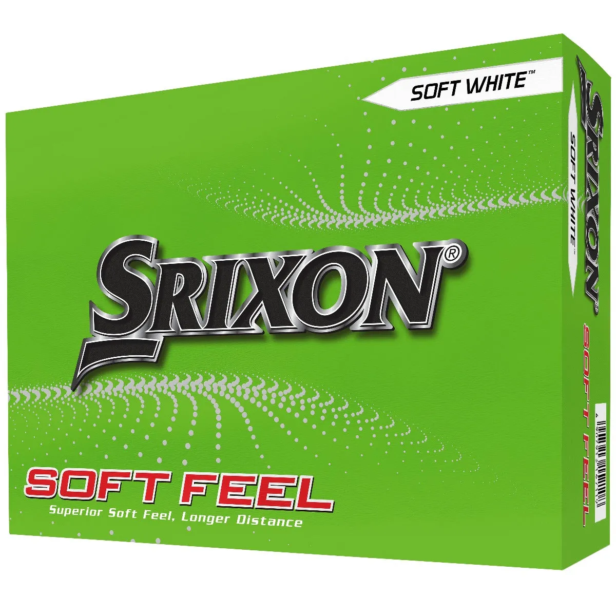 Srixon Soft Feel Golf Balls - White - Festive Double Dozen