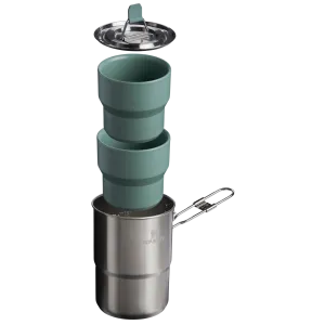 Stanley | The Wildfare Go Two Cup Cookset 4-piece set | 1 QT