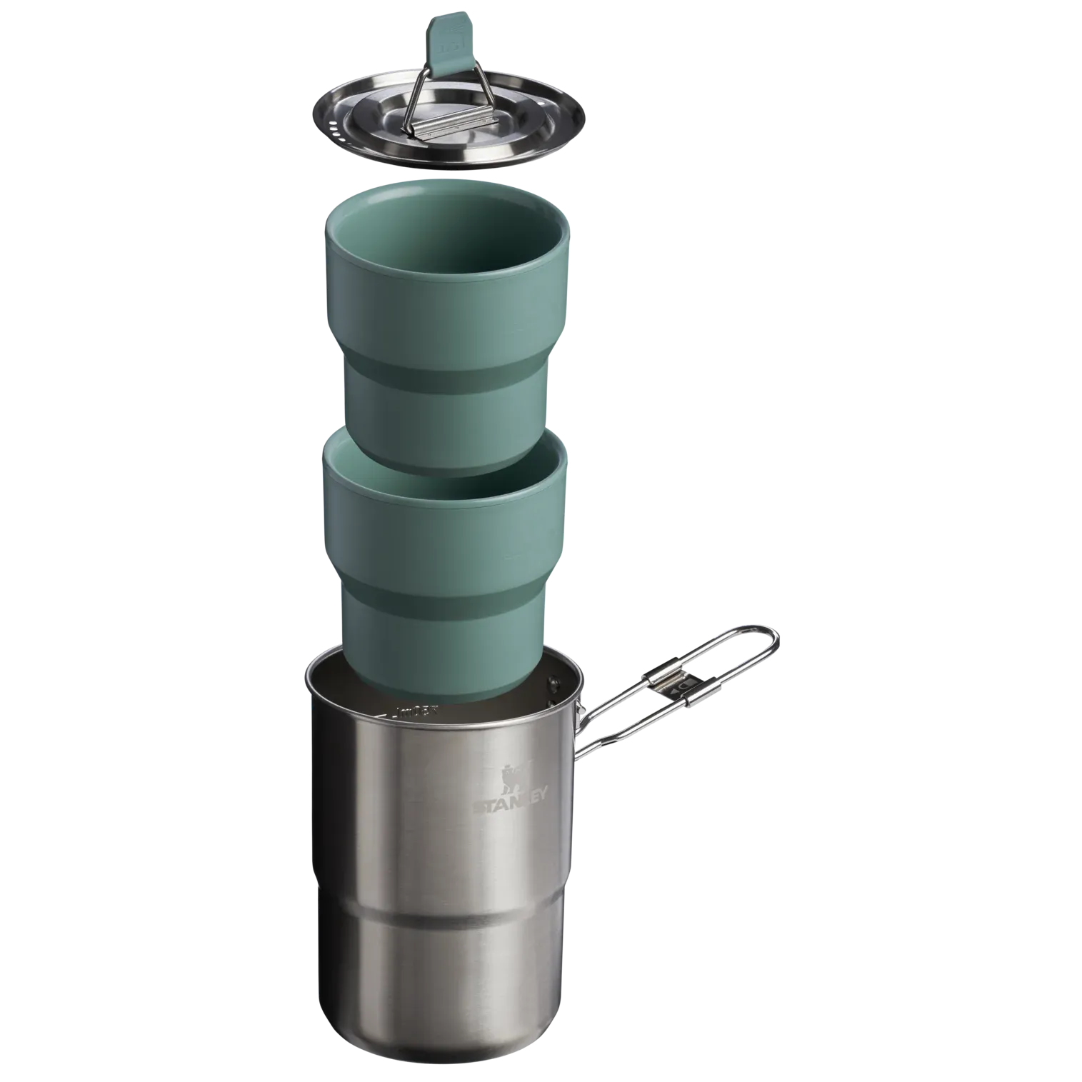 Stanley | The Wildfare Go Two Cup Cookset 4-piece set | 1 QT
