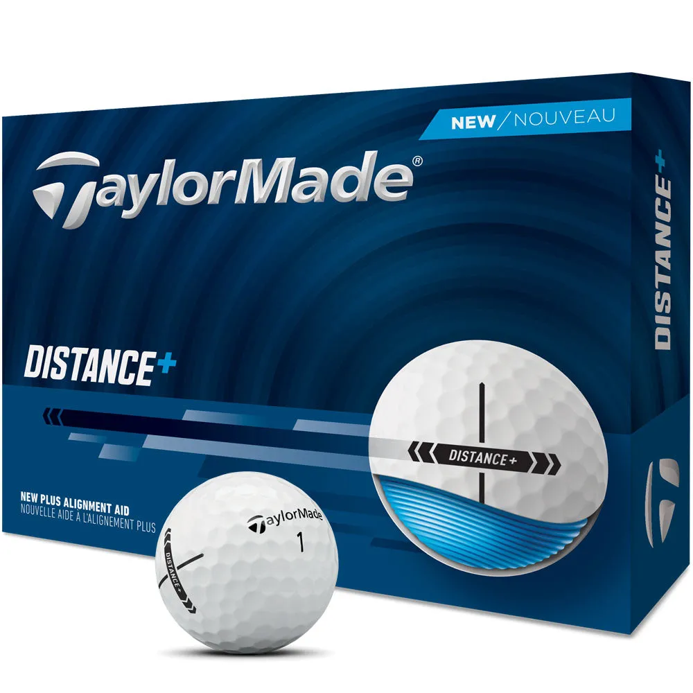 TaylorMade Distance  Golf Balls - White - 3 for 2 Dozen
