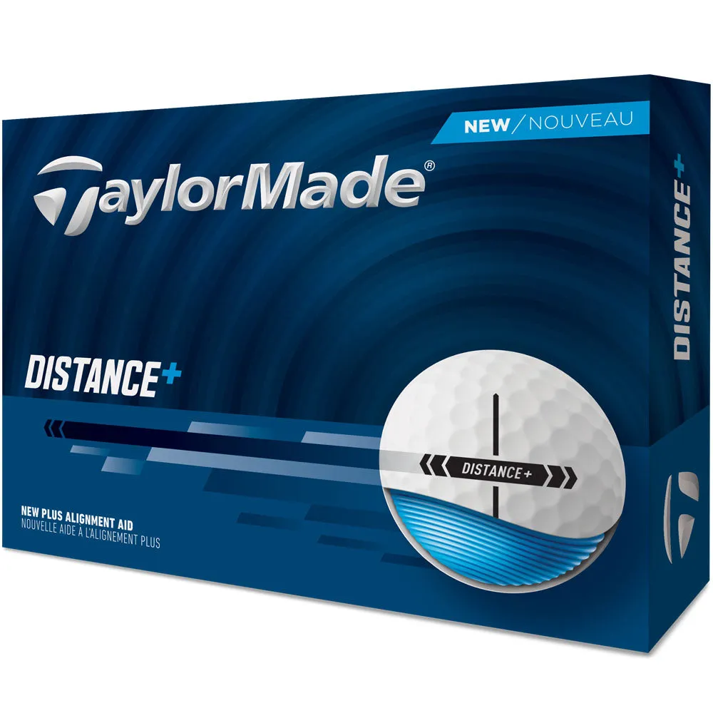 TaylorMade Distance  Golf Balls - White - 3 for 2 Dozen