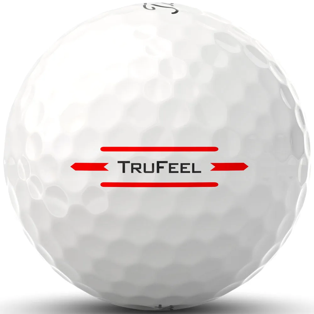 Titleist TruFeel Golf Balls - White - 12 Pack