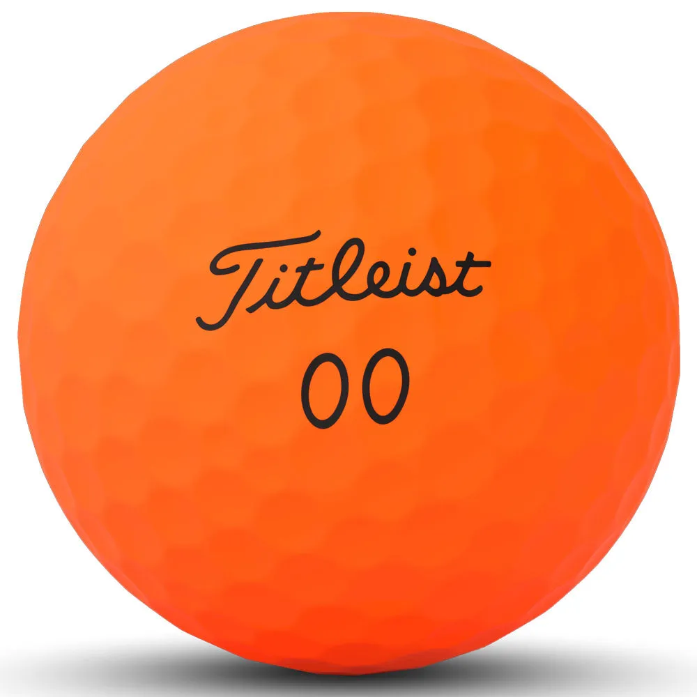 Titleist Velocity Golf Balls - Orange - 12 Pack