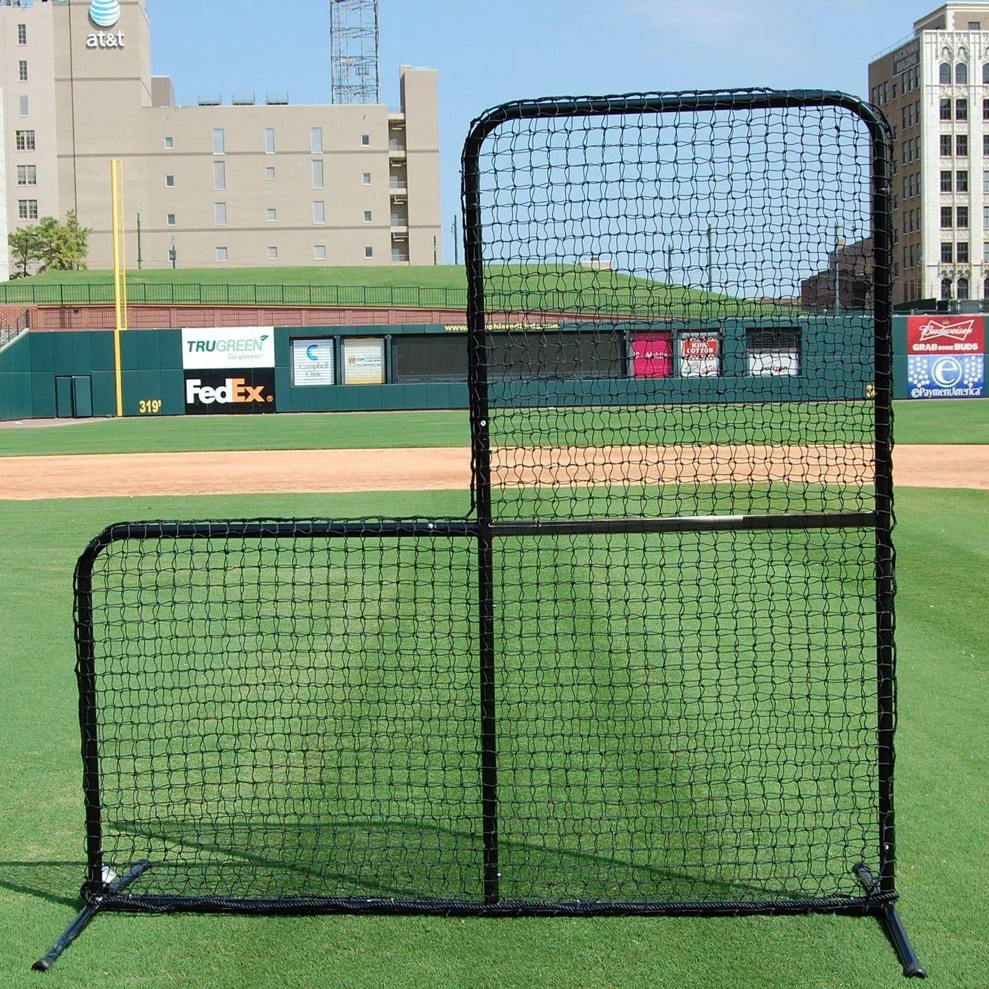 Trigon 7 x 7 ProCage Black Series Baseball L-Screen BSL77P